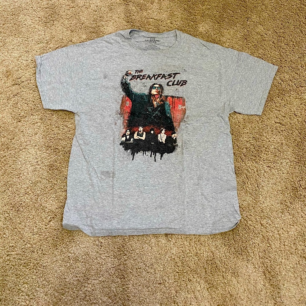 Awesome breakfast club t shirt size large